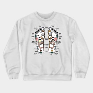 Reflexology bywhacky Crewneck Sweatshirt